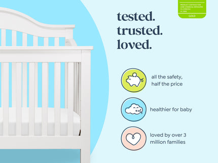 M5981W,DaVinci,Jayden 4-in-1 Convertible Crib in White Finish