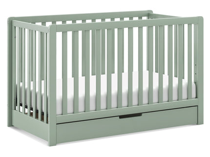 F11951LS,Carter's,Colby 4-in-1 Convertible Crib w/ Trundle Drawer in Light Sage