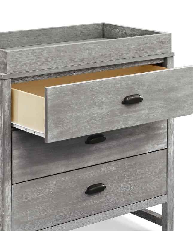 M13523CTG,DaVinci,Fairway 3-Drawer Dresser in Cottage Grey