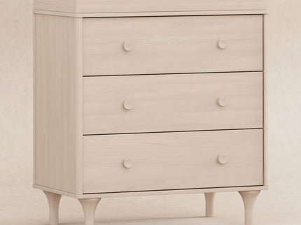 M9023NX,Babyletto,Lolly 3-Drawer Changer Dresser w/Removable Changing Tray in Washed Natural