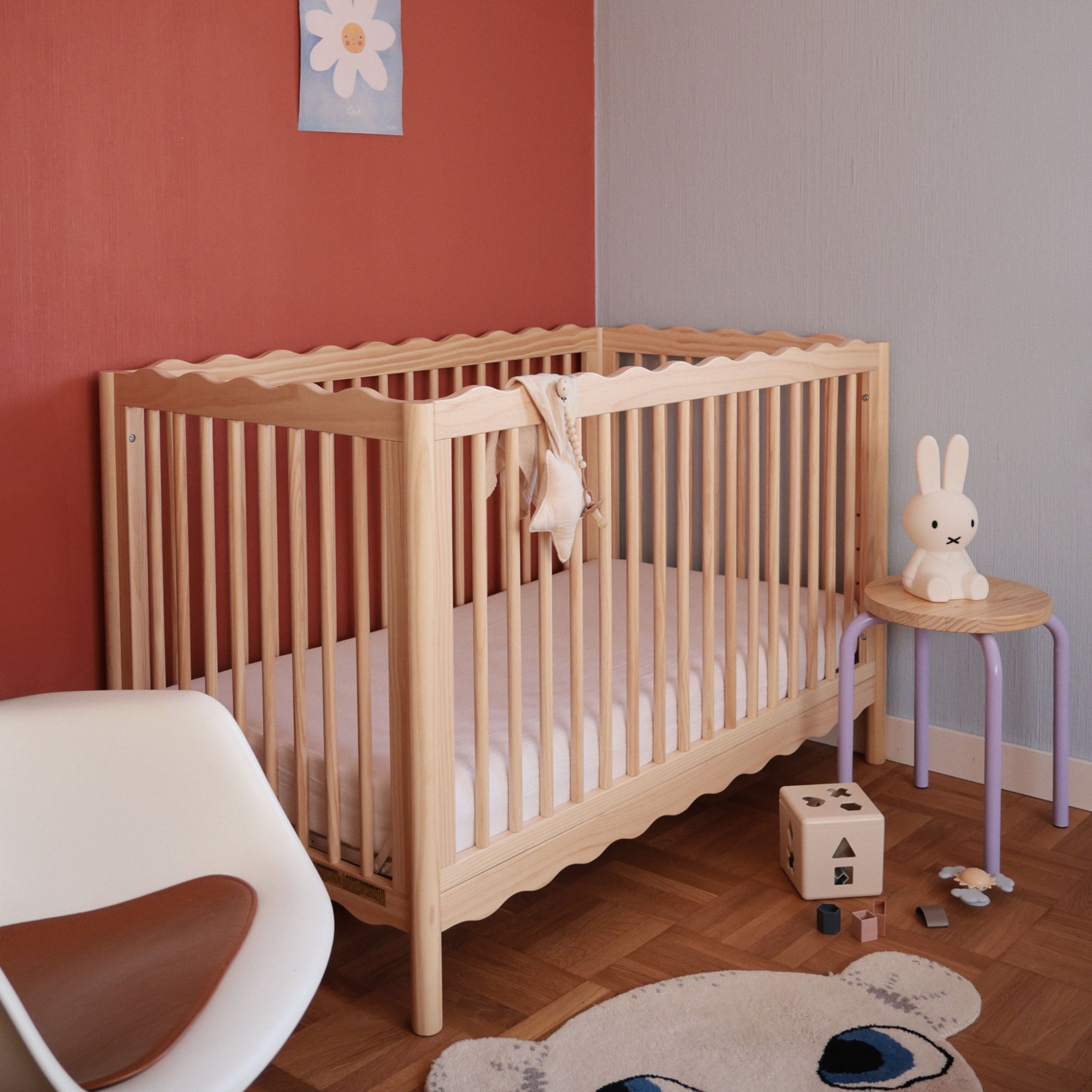 M27901BD,Babyletto,Swell 4-in-1 Convertible Crib w/Toddler Conversion Kit in Blonde