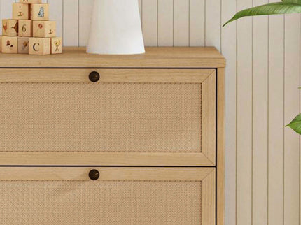 M24926HY,DaVinci,Margot 6-Drawer Dresser in Honey