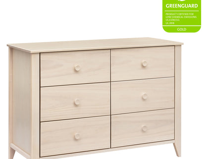M10326NX,Babyletto,Sprout 6-Drawer Double Dresser in Washed Natural