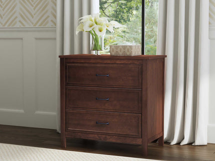 M12823Q,DaVinci,Charlie 3-Drawer Dresser in Espresso