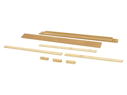 M7689HY,The MDB Family,Full Size Bed Conversion Kit in Honey