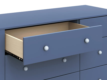 F30326CVBPB,Carter's,Marisol 6-Drawer Dresser in Cove Blue/Powder Blue