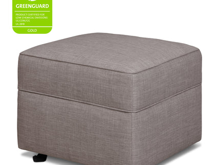 M17285FTGRY,Namesake,Willa/Alden Gliding Ottoman in Steel Grey Tweed