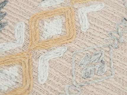 Gray and Brown Tribal 20" x 20" Poly Filled Throw Pillow