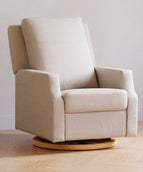 Performance Cream Eco-Weave with Light Wood Base