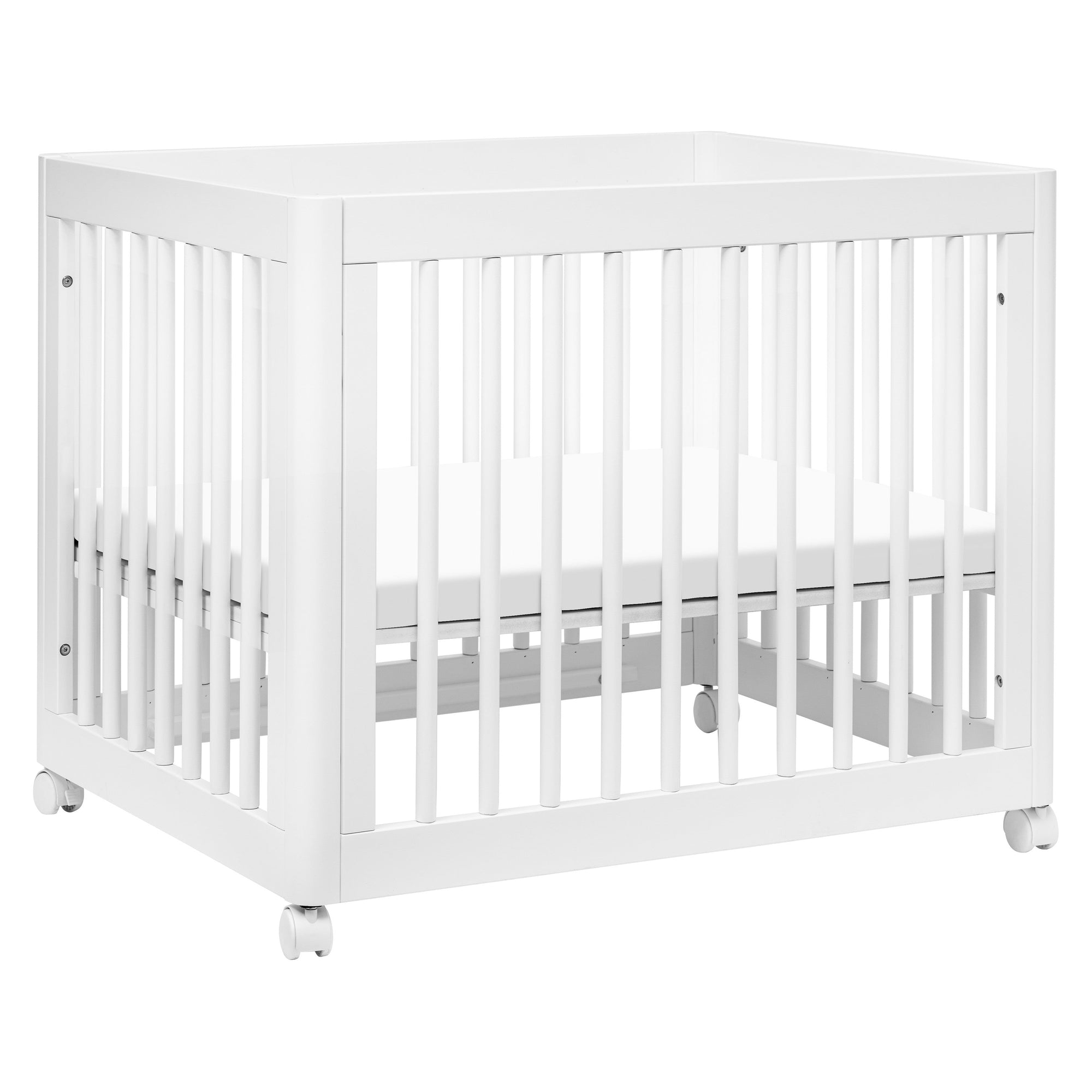M23401W,Babyletto,Yuzu 8-in-1 Convertible Crib w/All-Stages Conversion Kits in White