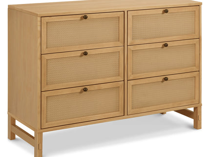 M24926HY,DaVinci,Margot 6-Drawer Dresser in Honey