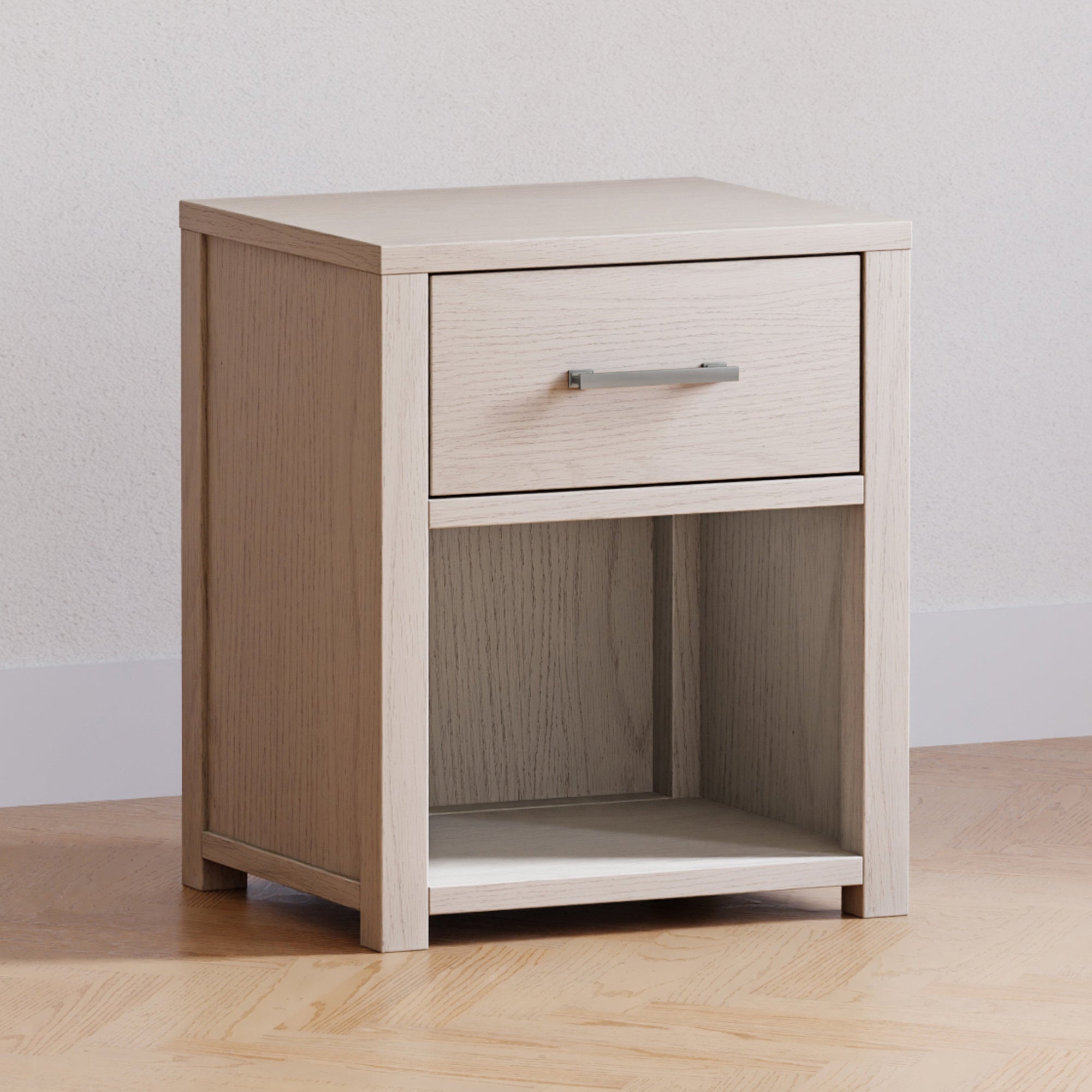 B26460WDF,Monogram by Namesake,Hemsted Nightstand  Assembled in White Driftwood