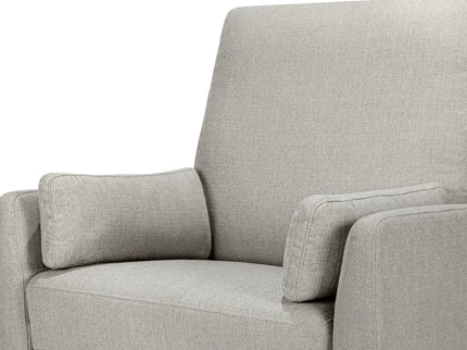 F24687PFTGRY,Carter's,Ethan Swivel Recliner in Performance Grey Linen