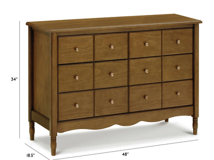 M7116NL,Namesake,Liberty 6-Drawer Assembled Dresser in Natural Walnut