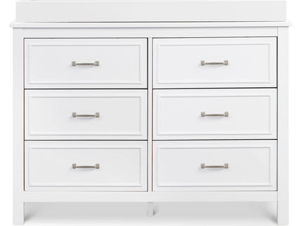 M12826W,DaVinci,Charlie 6-Drawer Double Dresser in White