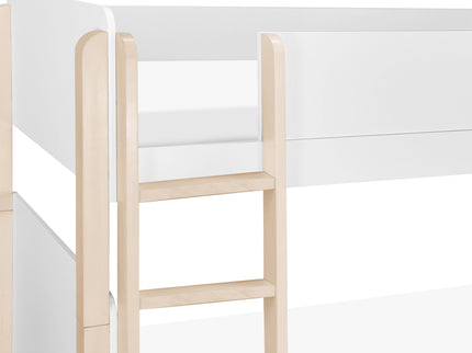 M18494WNX,Babyletto Kids,TipToe Bunk Bed in White and Washed Natural