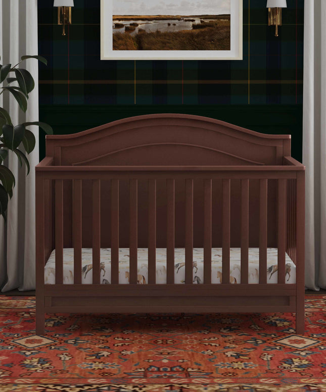 M12801CR,DaVinci,Charlie 4-in-1 Convertible Crib in Crimson