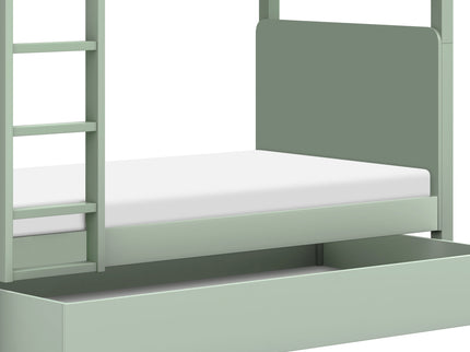 M18494LS,Babyletto Kids,TipToe Bunk Bed in Light Sage