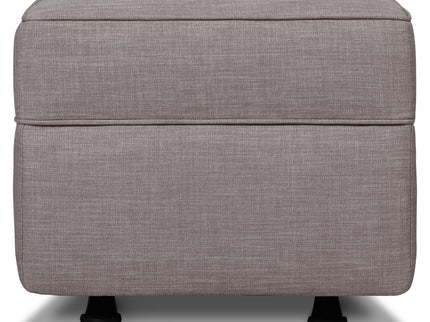 M17285FTGRY,Namesake,Willa/Alden Gliding Ottoman in Steel Grey Tweed