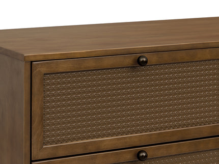 M24926L,DaVinci,Margot 6-Drawer Dresser in Walnut