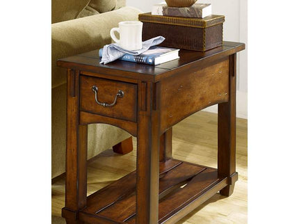 Hammary Tacoma Rustic Chairside Table
