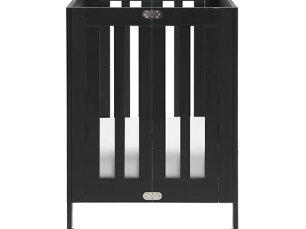 M6698B,Babyletto,Origami Mini Crib in Black Finish