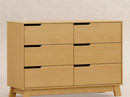 M4216HY,Babyletto,Hudson 6-Drawer Double Dresser  Assembled in Honey