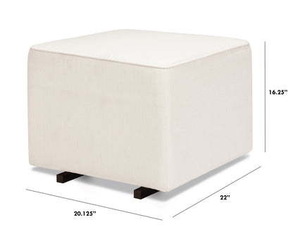 M13985PCM,DaVinci,Davinci Universal Gliding Ottoman in Performance Cream Linen