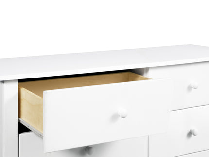 F11526W,Carter's,Morgan 6-Drawer Double Dresser in White