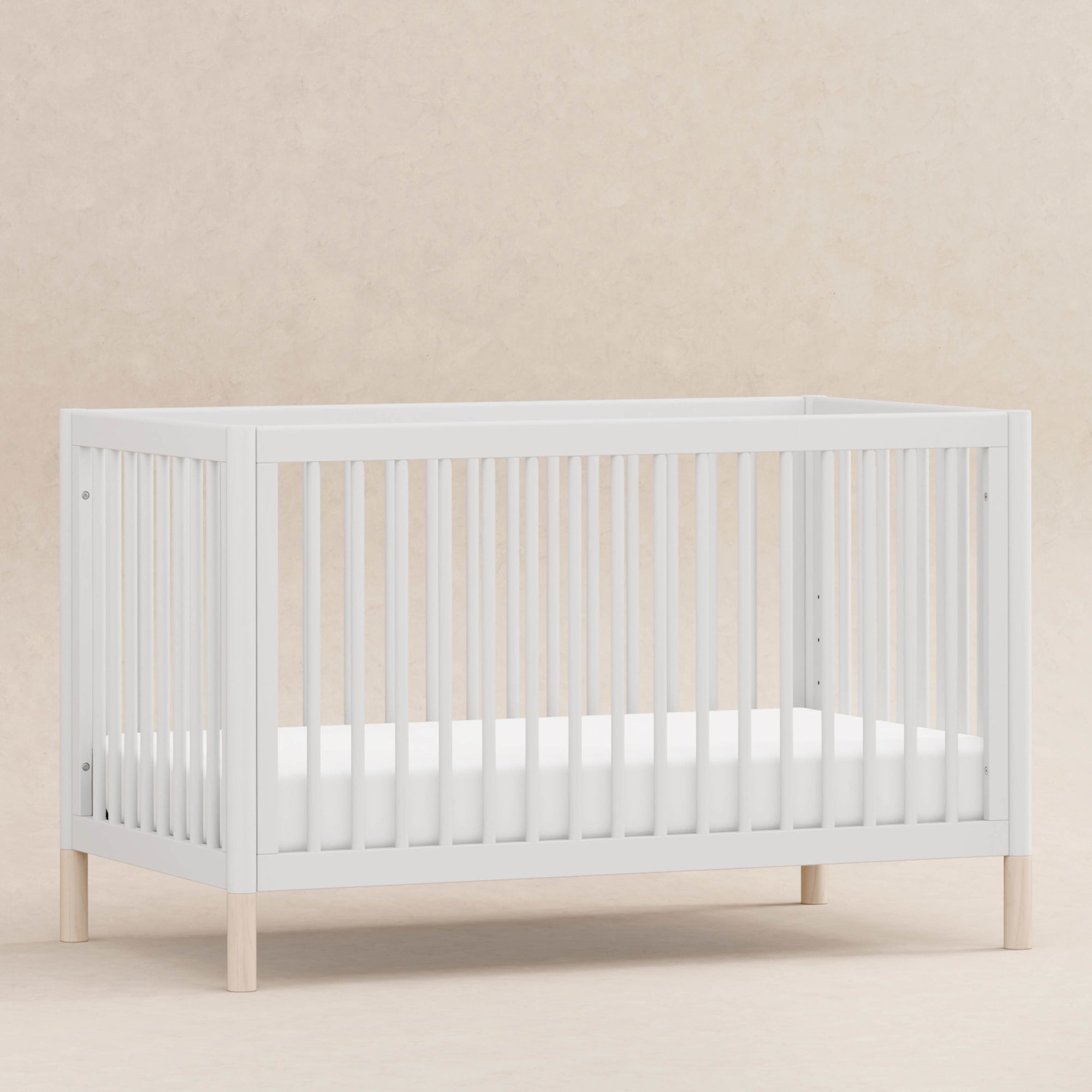 M12901WNX,Babyletto,Gelato 4-in-1 Convertible Crib w/Toddler Conversion Kit in White  NX Feet