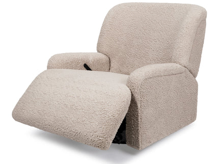 M27687EGS,Namesake,Winslow Extra Wide Recliner and Swivel Glider in Earl Grey Shearling