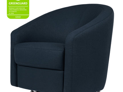 M5887PVET,Babyletto,Madison Swivel Glider in Performance Navy Eco-Twill