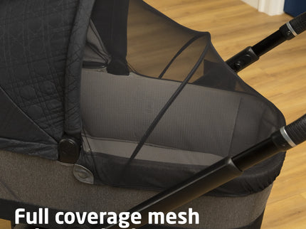 Tana 360° Rotating Modular Stroller with Carriage Accessory in Onyx Heritage