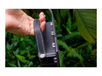 Hexo 15"H Black Outdoor Flood Light with Wifi IP Camera CCTV