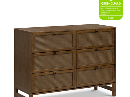 M24926L,DaVinci,Margot 6-Drawer Dresser in Walnut