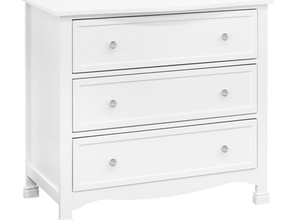 M5523W,DaVinci,Kalani 3-Drawer Dresser in White Finish