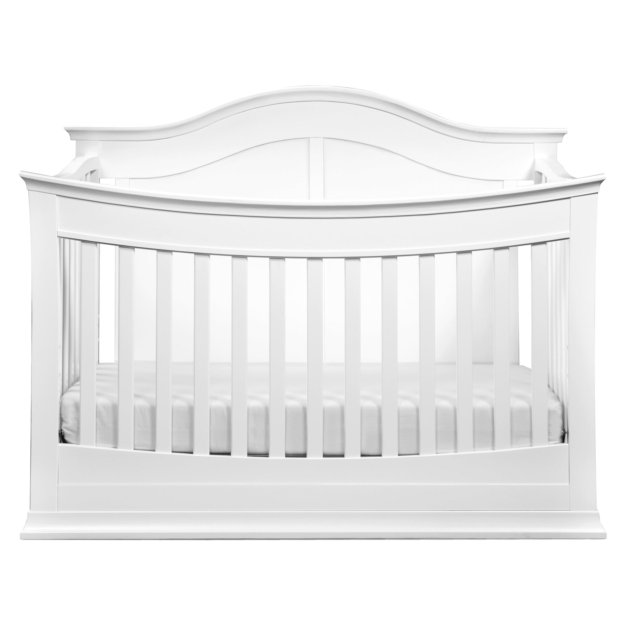 M4501W,DaVinci,Meadow 4-in-1 Convertible Crib in White Finish