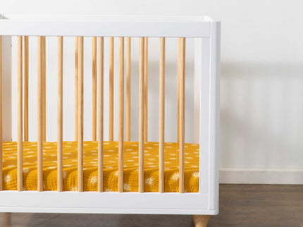 T26936,Babyletto,Golden Hour Muslin Mini Crib Sheet in GOTS Certified Organic Cotton