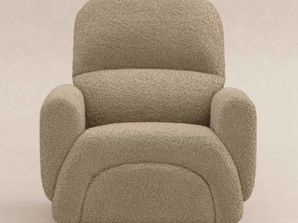 M30087LT,Babyletto,Rainbow Recliner and Swivel Glider in Latte Teddy Loop
