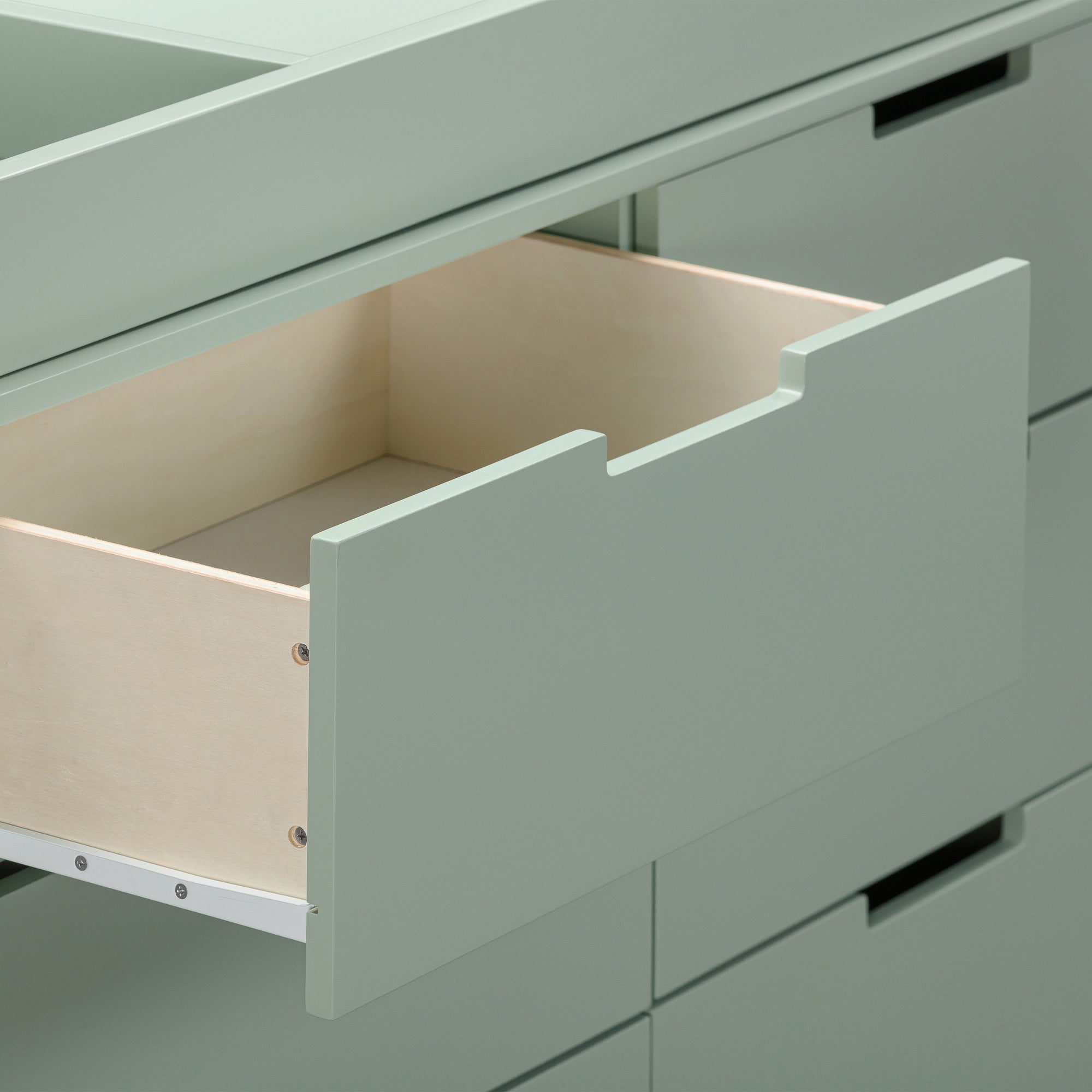 F11926LS,Carter's,Colby 6-Drawer Double Dresser in Light Sage