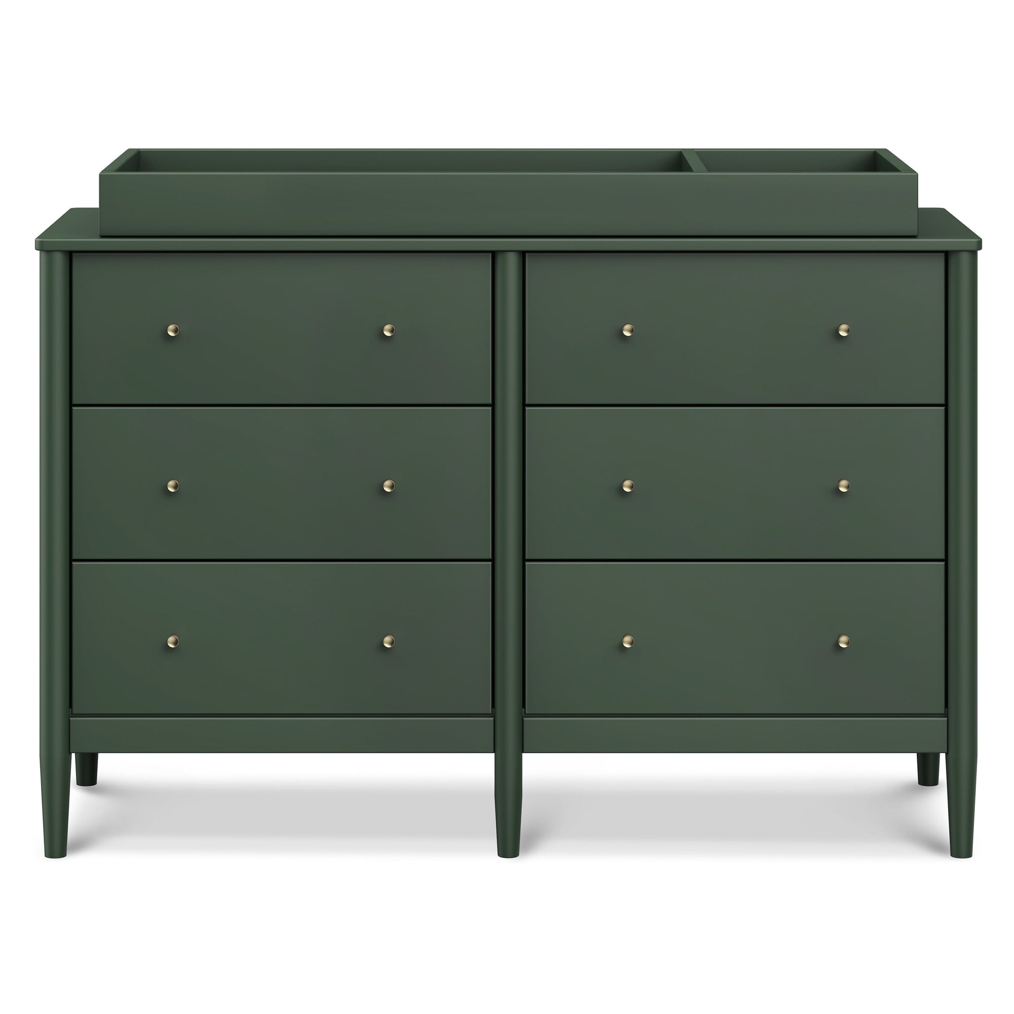 M27326FRGR,DaVinci,Frem 6-Drawer Dresser in Forest Green