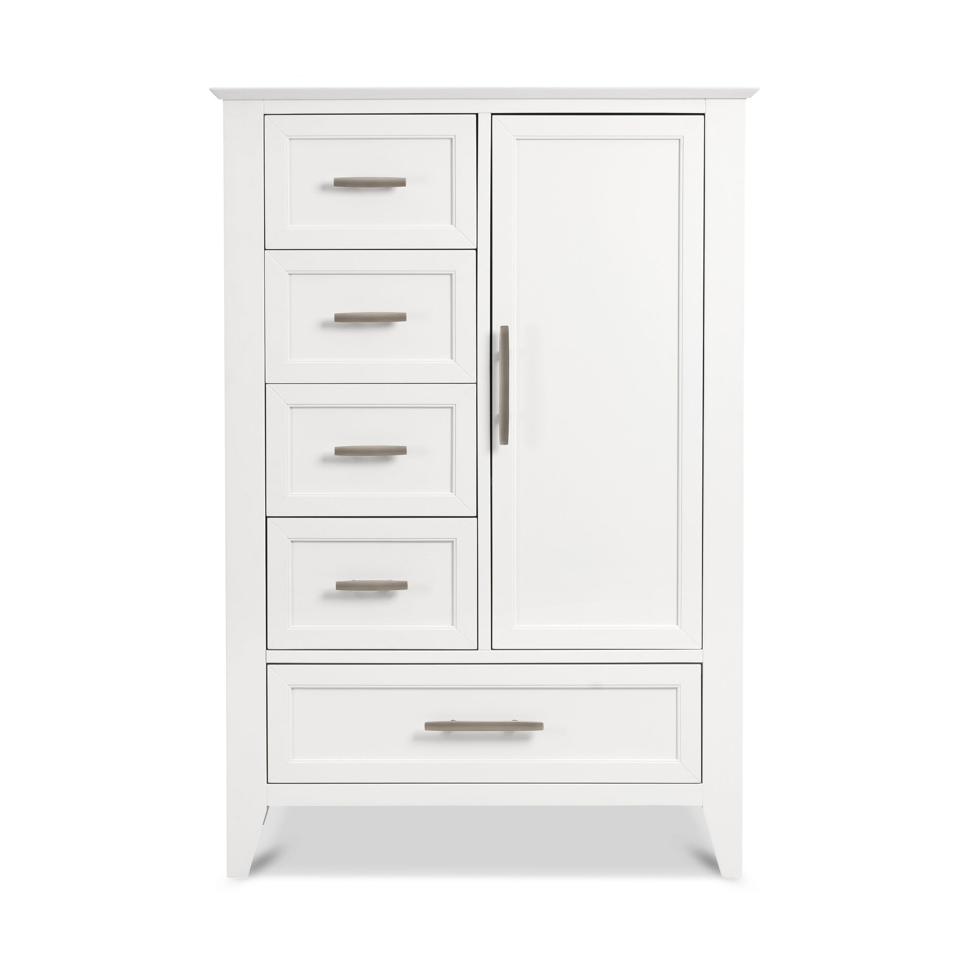 B14427RW,Monogram by Namesake,Beckett Chifforobe in Warm White