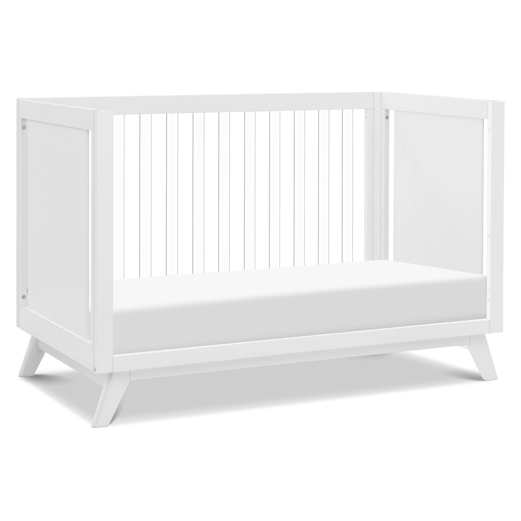 M22501WK,DaVinci,Otto 3-in-1 Convertible Crib in White/Acrylic