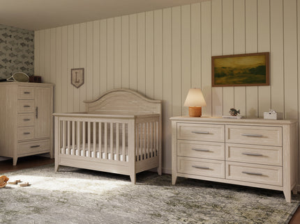B14416SDB,Monogram by Namesake,Beckett 6-Drawer Dresser in Sandbar