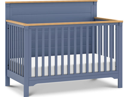 M27201CVBHY,DaVinci,Shea 4-in-1 Convertible Crib in Cove Blue and Honey