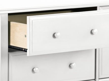 M5966W,DaVinci,Jayden 6-Drawer Double Wide Dresser in White Finish