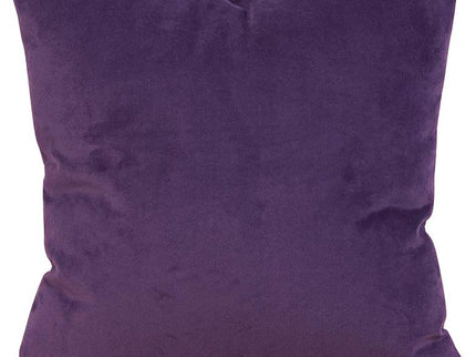 Howard Elliott Bella 20" Eggplant Velvet Throw Pillow