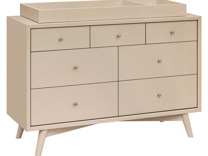 M15916TPE,Palma 7-Drawer Double Dresser  Assembled in Taupe