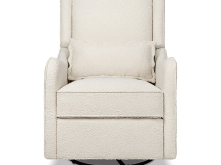 M27787WB,Namesake,Devon Recliner and Swivel Glider in Ivory Boucle