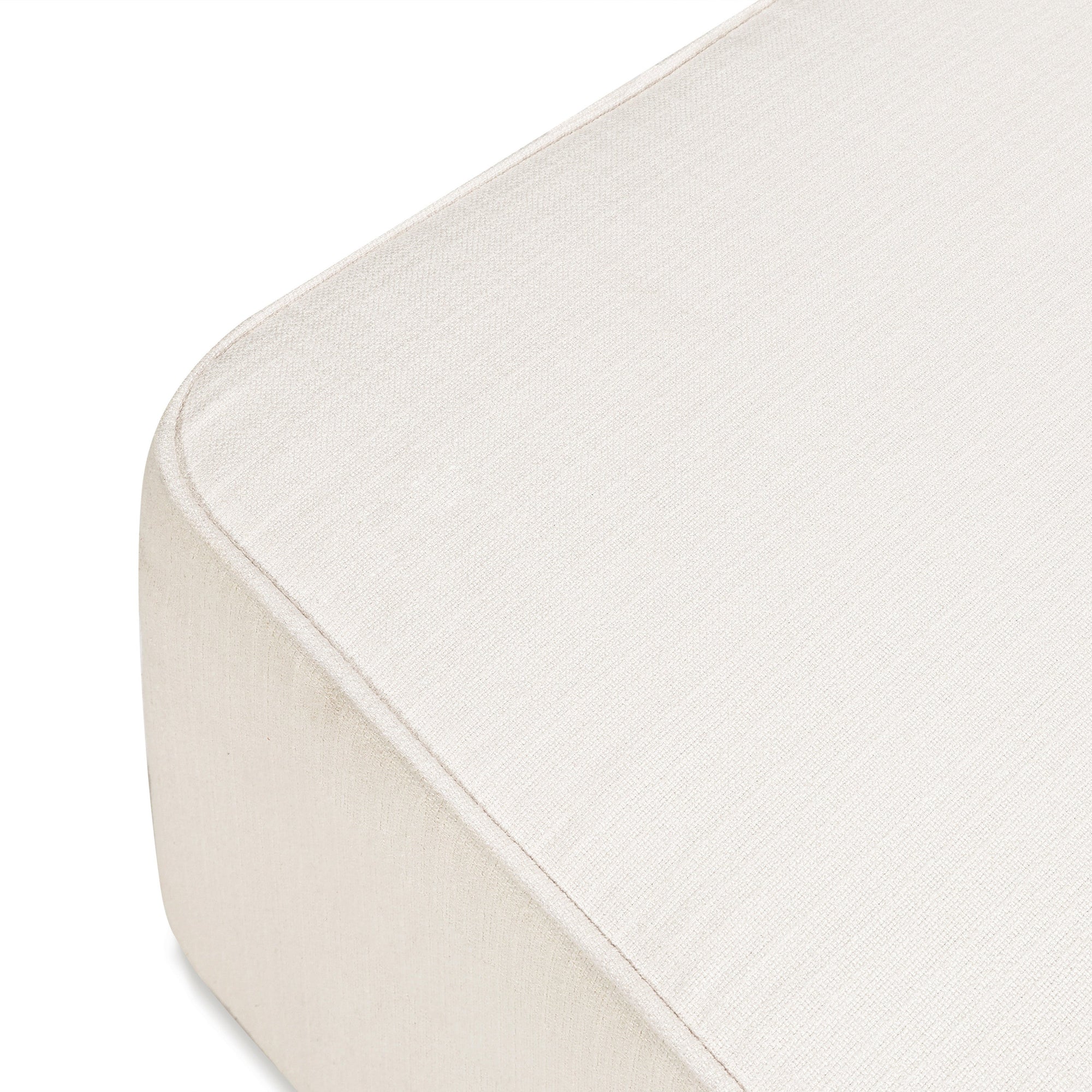 M13985PCM,DaVinci,Davinci Universal Gliding Ottoman in Performance Cream Linen